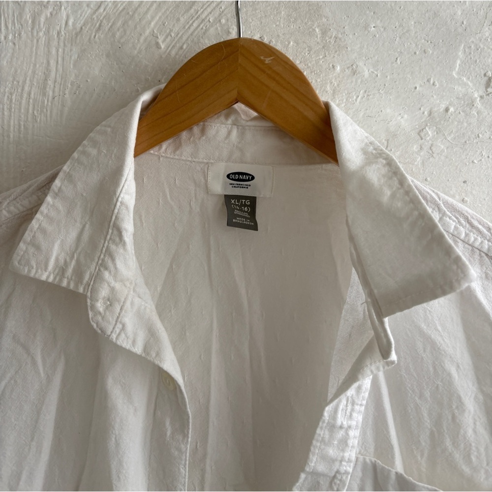 Boys Old navy XL casual button down short sleeve - Picture 4 of 6